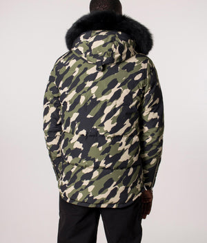 Bape 1st camo hot sale down jacket