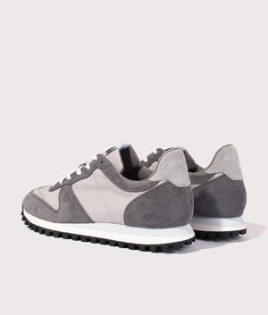 Marathon Trail Sneakers in All Grey from Novesta. Back image