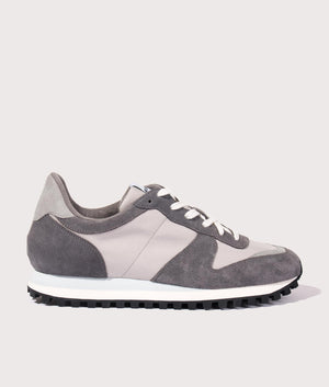 Marathon Trail Sneakers in All Grey from Novesta. Side image