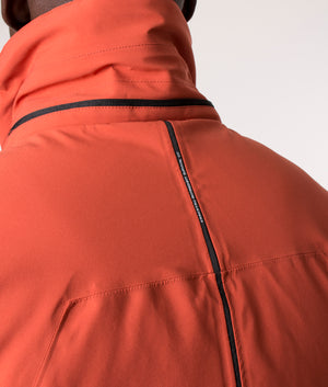 KRAKATAU QM376 WERYK Short Jacket in Orange, EQVVS. Model, detail 