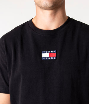 Tommy-Badge-T-Shirt-Black-Tommy-Jeans-EQVVS