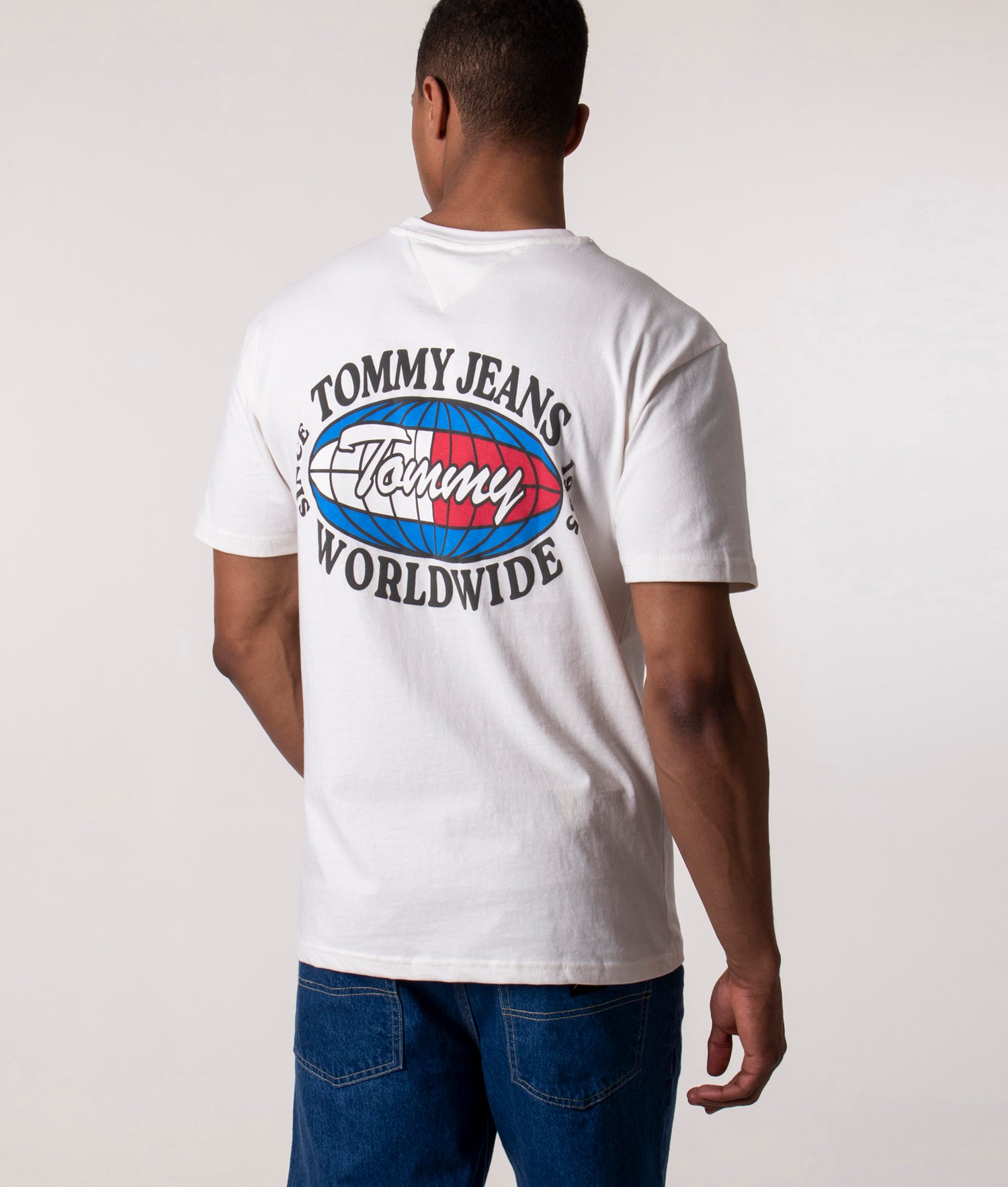 Tommy Jeans Nba t-shirt - ancient white 