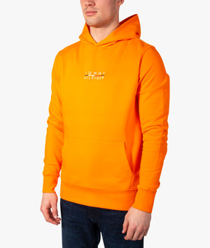 Tommy hilfiger orange online hoodie