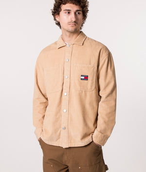 Tommy jeans best sale corduroy shirt