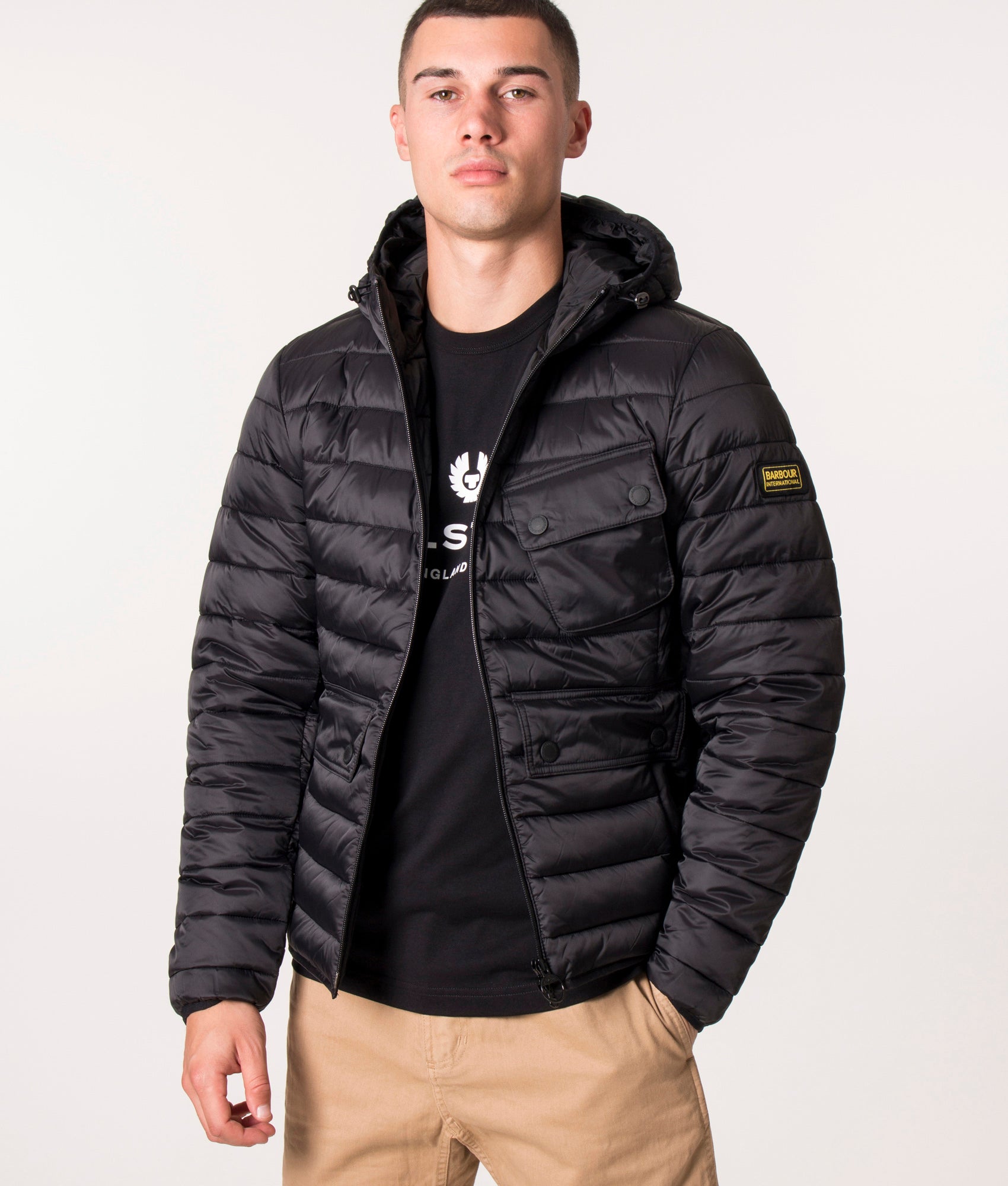 Barbour ouston sale quilted jacket